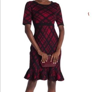 🌟HP🌟🌺NEW🌺Nina Leonard Gorgeous Knit Dress🌺